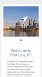 Mobile Screenshot of pilotlawcorp.com